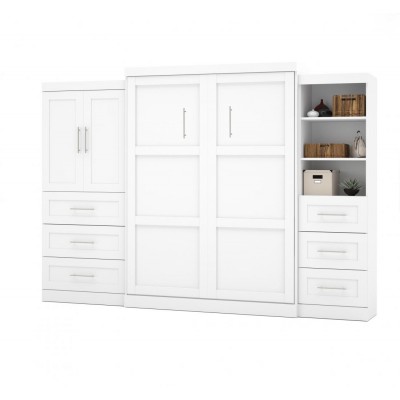 Lit Escamotable avec rangement PUR Queen 126