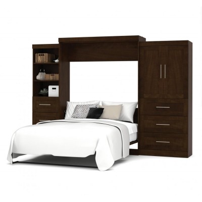Lit Escamotable avec rangement PUR Queen 126"