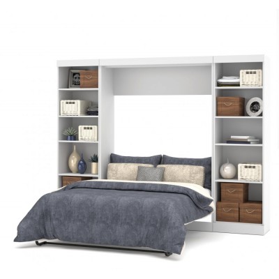 Lit Escamotable avec rangement PUR Double 109"