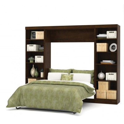 Lit Escamotable avec rangement PUR Double 109"