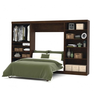 Lit Escamotable avec rangement PUR Double 131"
