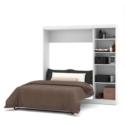 Lit Escamotable avec rangement PUR Double 84"
