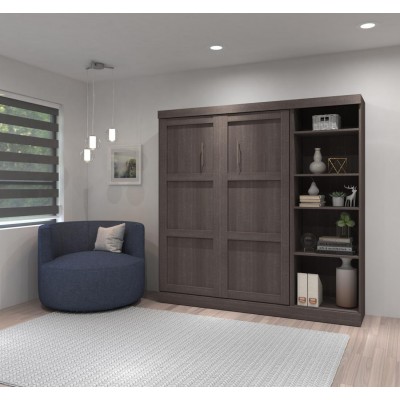 Lit Escamotable avec rangement PUR Double 84"