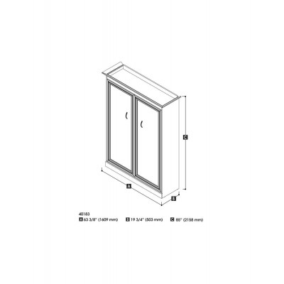 Lit Escamotable Versatille Double 64"