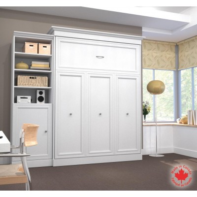Lit Escamotable avec rangement Versatille Queen 92"