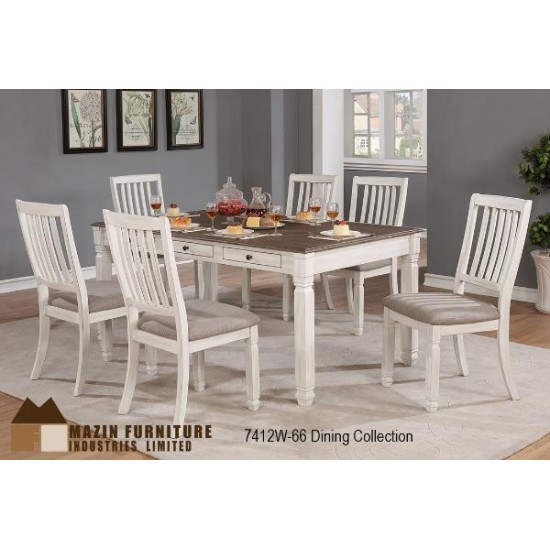 Ensemble table et six chaises Nesbitt