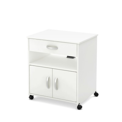 Rangement à micro-ondes sur roulettes Axess 10012