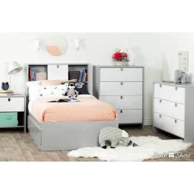 Lit matelot simple 3 tiroirs Cookie 10578