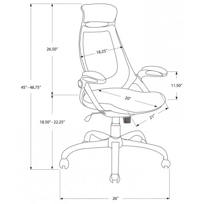 Chaise de bureau I7268
