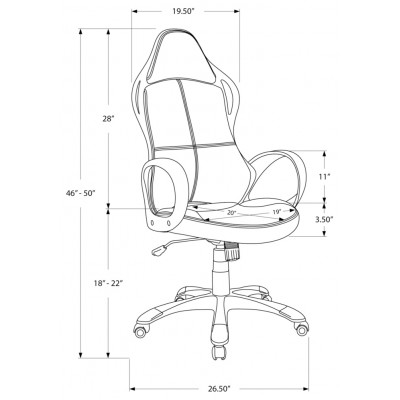 Chaise de bureau I7259