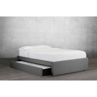 Lit simple rembourrée R-189