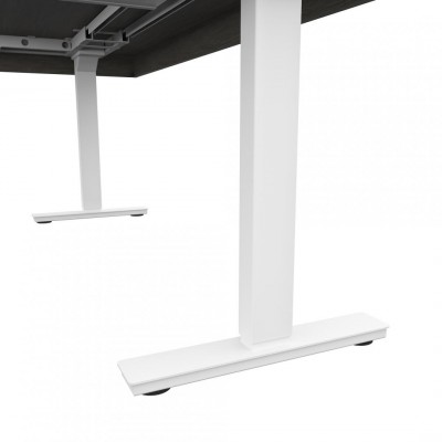 Bureau assis-debout en L Pro-Vega