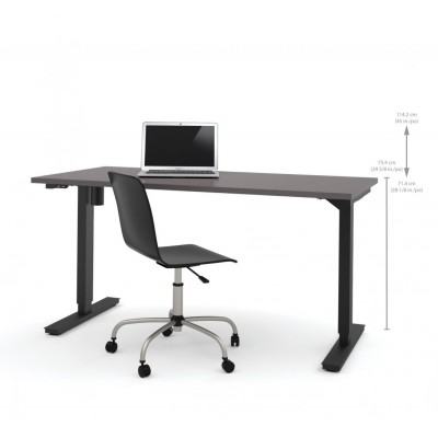 Bureau assis-debout 30“ x 60“ Universel