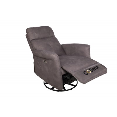 Fauteuil bercant, pivotant et inclinable électrique 6376 (V02)