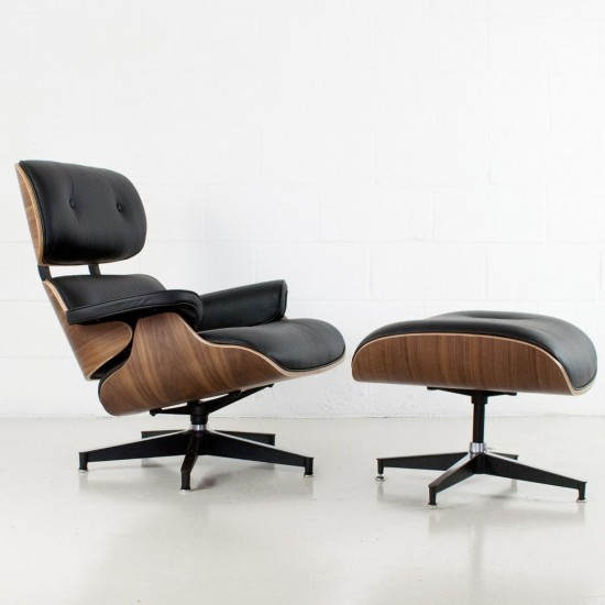 Fauteuil Charles avec ottoman