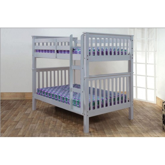 Lit superposé 54"/54" T-2502 (Gris)