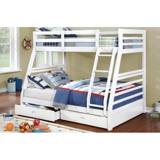 Lit superposé 39"/54" T-2700 (Blanc)