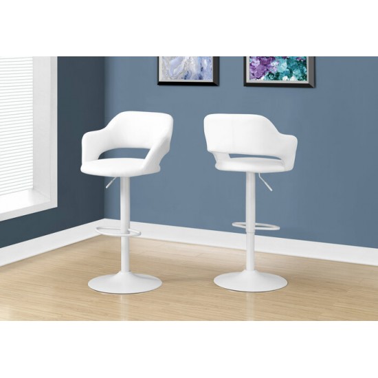 Tabouret ajustable I2382 (Blanc)