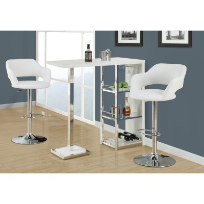 Tabouret ajustable I2358 (Blanc)