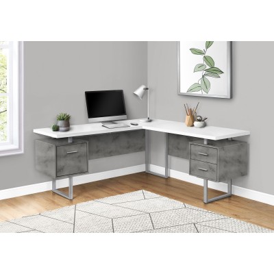 Bureau de travail en coin (droit ou gauche) I7618