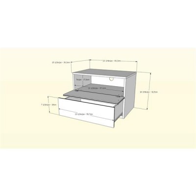 Ensemble Orca 4mcx. Double (Noir/Blanc) 400820