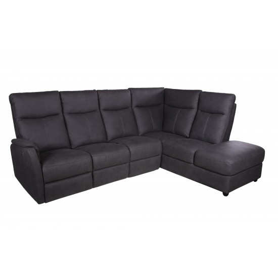 Modulaire inclinable électrique 6377 avec chaise longue a droite (V02)