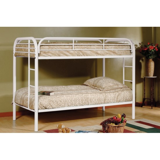 Lit superposé 39"/39" T-2810 (Blanc)