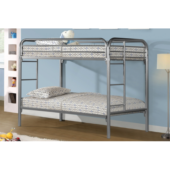 Lit superposé 39"/39" T-2810 (Argent)