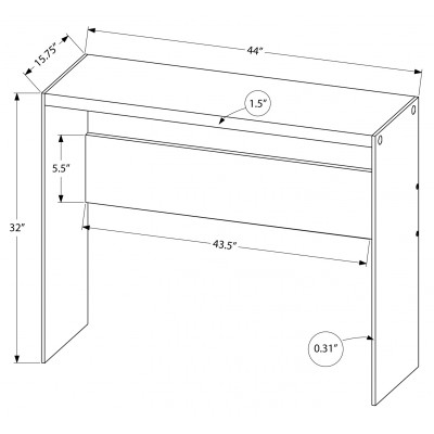 Table console I3232