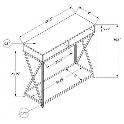 Table console I3572