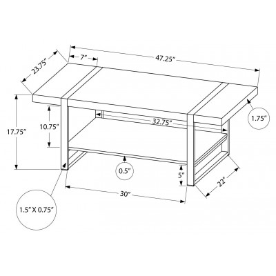 Table a café I2850