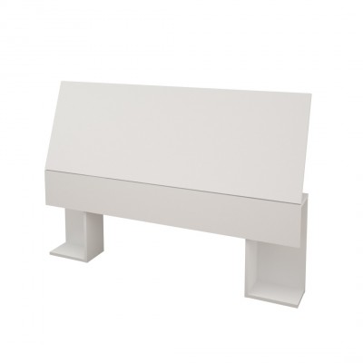 Tête de lit double 225303 (Blanc)