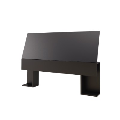 Tête de lit double 225306 (Noir)