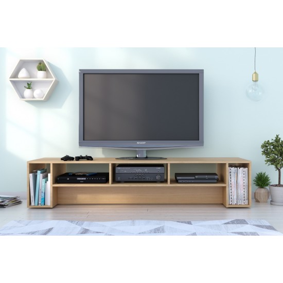 Meuble audio-video 72" 110005 (Érable Naturel)