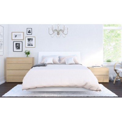Lit double 345403 (Blanc)