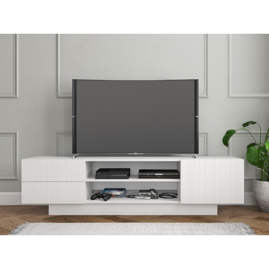 Meuble audio-video 72" 115403 (Blanc)