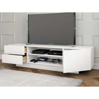 Meuble audio-video 72" 115403 (Blanc)