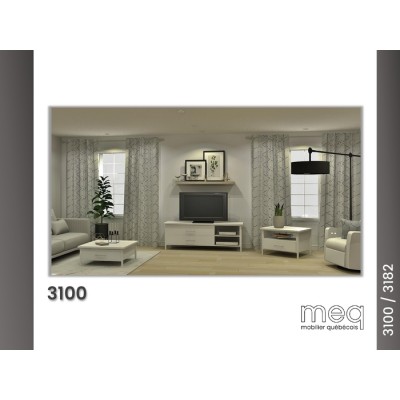 Meuble audio-video 64"L 3100