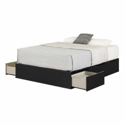 Lit plateforme queen 6 tiroirs Fusion 13254
