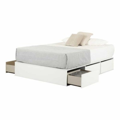 Lit plateforme queen 6 tiroirs Fusion 13251