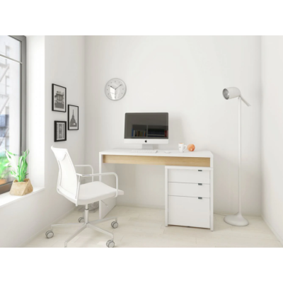 Bureau de travail Chrono 400922 (Blanc/Érable...