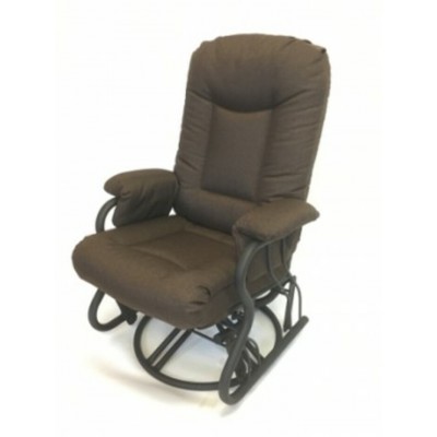 Chaise bercante, pivotante et inclinable #362 avec...