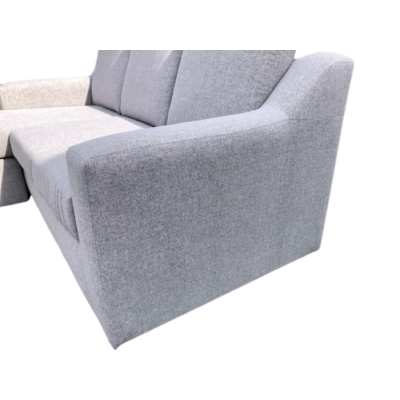 Sofa chaise longue reversible Massi avec divan-lit
