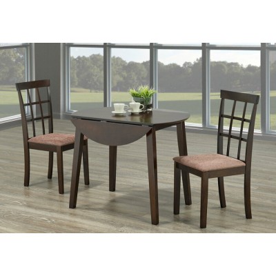 Ensemble table et deux chaises T-Toronto-C-1010
