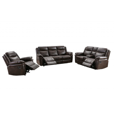 Sofa inclinable Peabody 99933BRW (Brun)