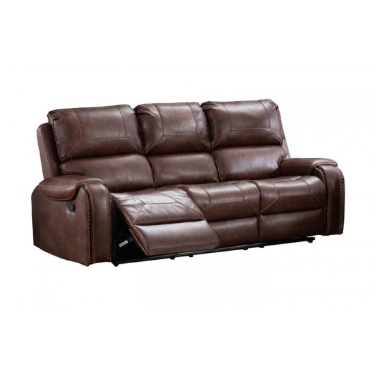 Sofa inclinable Caesar 99932BRW (Brun)