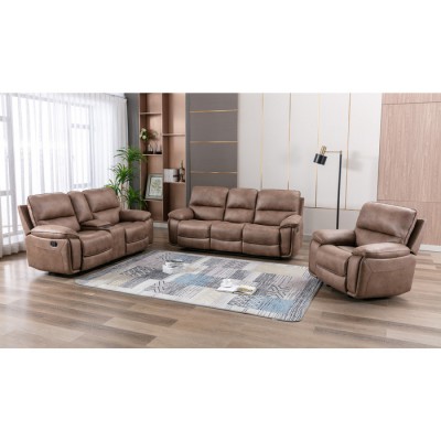 Sofa inclinable Easton 99929BRW (Brun)