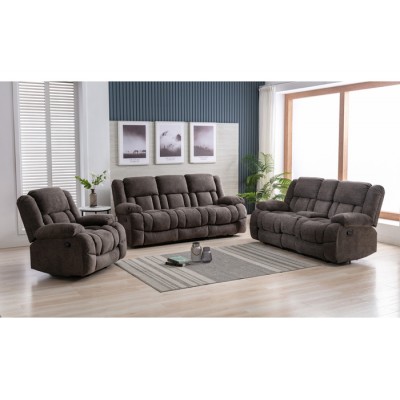 Sofa inclinable Presley 99928GRY (Gris)