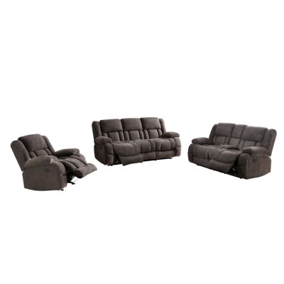 Sofa inclinable Presley 99928GRY (Gris)