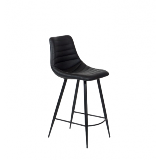 Tabouret hauteur comptoir Lee BS 253 (Noir)